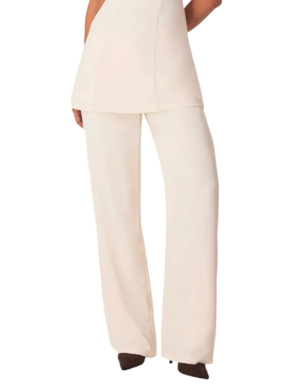 🌻EUC SNDYS Chase Pants High Waist Straight Leg Tailored Trousers Size XS/2